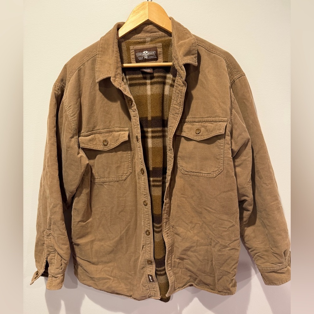 Levi's Men’s Brown Corduroy Lined Jacket